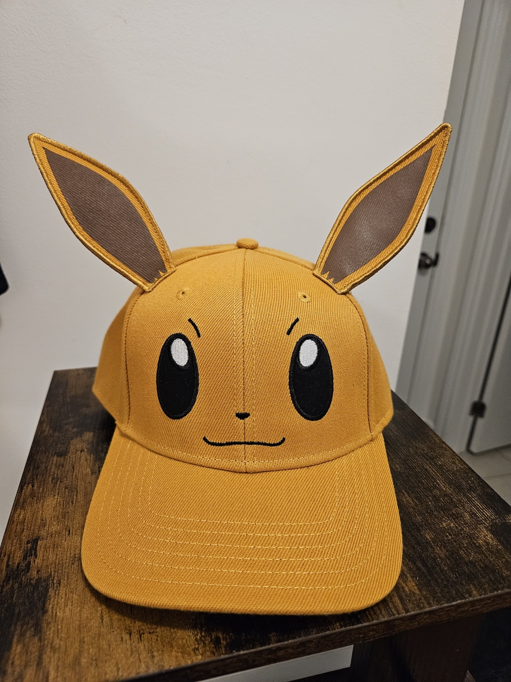 Adult Eevee Character Hat with Ears - Pokemon Official Licensed